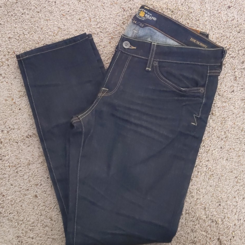 Lucky Brand Zoe Skinny Jeans 14/32